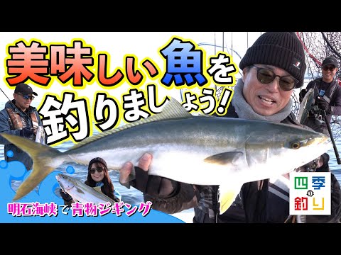 明石海峡で青物ジギング　美味しい魚を釣りましょう！（四季の釣り/2023年12月29日放送）