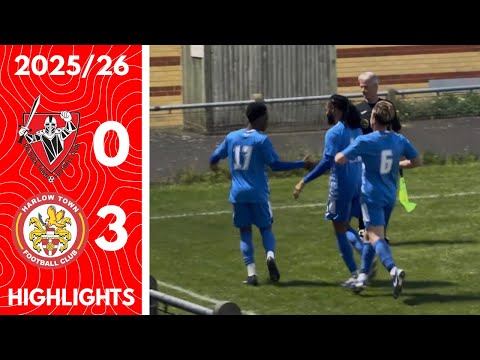 Effah Brace Inspires Baldock Victory | Baldock Town 0-3 Harlow Town Highlights