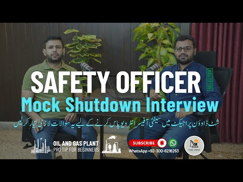 Safety Officer Interview for Shutdown | Mock HSE Officer Interview