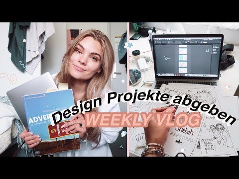 Meine Design Projekte in Australien - Weekly Vlog #10 // I'mJette
