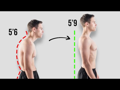 how you can grow 3 inches by fixing your anterior pelvic tilt (any age)