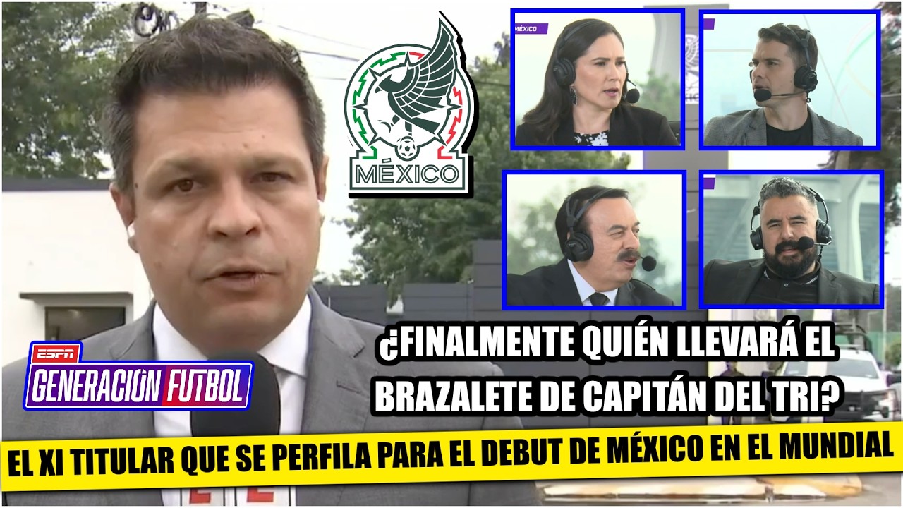El XI de MÉXICO vs SUDÁFRICA: Así sería la ALINEACIÓN del VASCO AGUIRRE según LECANDA | Generación F