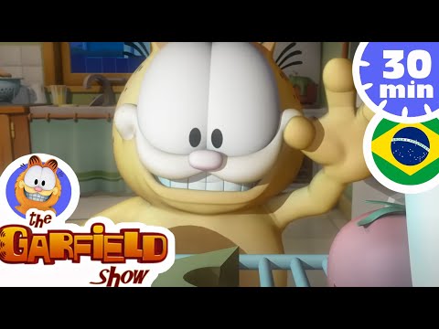 Garfield assiste a um filme de terror - Compilação de episódios do Garfield