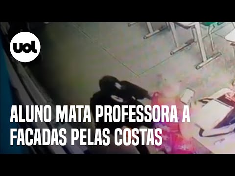 Ataque em escola de SP: Vídeo mostra momento em que aluno mata professora a facadas