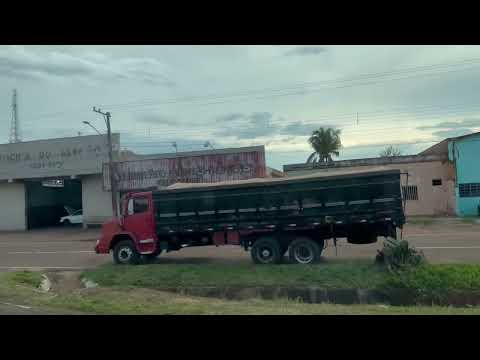 Pula pula na estrada na cidade Bandeirantes Mato Grosso do Sul