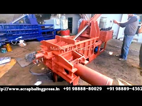 Scrap Baling Press
