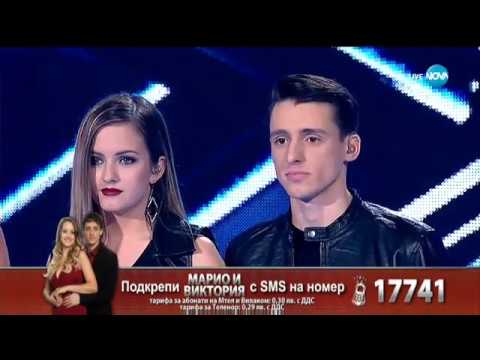 Марио Николов и Виктория Ангелова - Cose Della Vita - X Factor Live (03.12.2017)