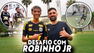 ROBINHO JR. REVEALS ALL ABOUT HIS FIRST YEAR AS A PROFESSIONAL! WE INVADED THE KING PELÉ TRAINING...
