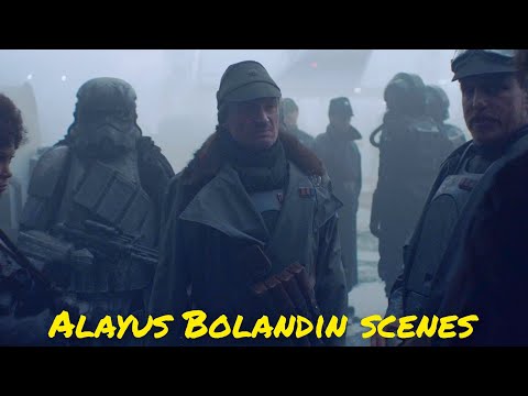 All Lieutenant Alayus Bolandin scenes - Solo