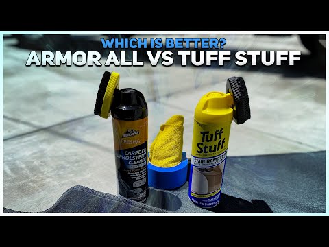 ARMORALL VS TUFF STUFF CARPET AND ALL PURPOSE CLEANER! WHICH IS A BETTER CLEANER?