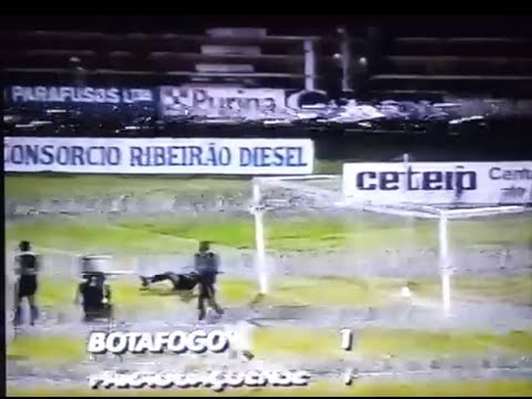 BOTAFOGO-SP 1x1 PARAGUAÇUENSE - Campeonato Paulista Série A2 1998 - TV Clube e Globo Esporte EPTV-RP