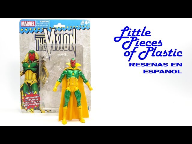 Vídeo relacionado con Marvel Legends Series, Visión, Figura Coleccionable de los cómics a Escala de 15 cm