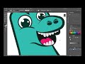 Godzela Logo Speed Art Illustrator