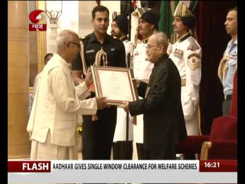 President awarded Certificates of Honour to eminent scholars of Sanskrit and other language