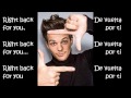 Back for you - One Direction (Letra en ingles y ...