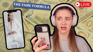 SCAM Your Way to FAME for just $4000 #livereact