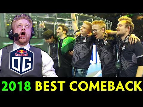 BEST COMEBACK of 2018 — BEST HYPE cast by Tobiwan OG vs LGD TI8