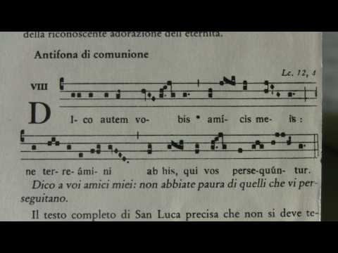 Liturgia dei Martiri - Comunione DICO AUTEM (8° modo)