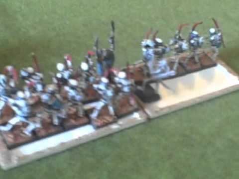 Warhammer Fantasy Battle Report 1100 Points Tomb Kings v. Skaven