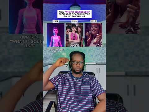 Why "What It Sounds Like" From Kpop Demon Hunters Sound So Familiar #shorts