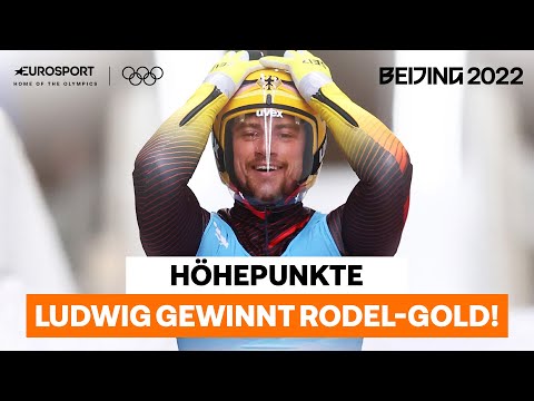 Johannes Ludwig gewinnt Gold im Einzelrodeln | Olympische Winterspiele 2022