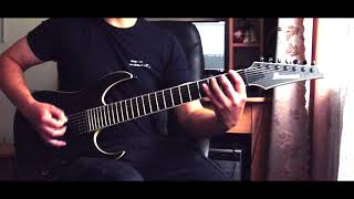 Video thumbnail for IBANEZ RGAIX7FM-TGF IRON LABEL Metal test by Виталий Молодецков