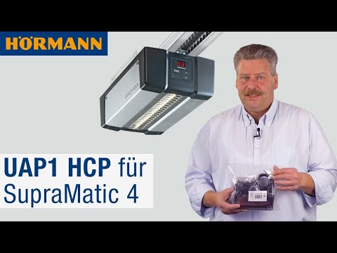 UAP1 HCP für Garagentor-Antrieb SupraMatic 4 installieren | Hörmann