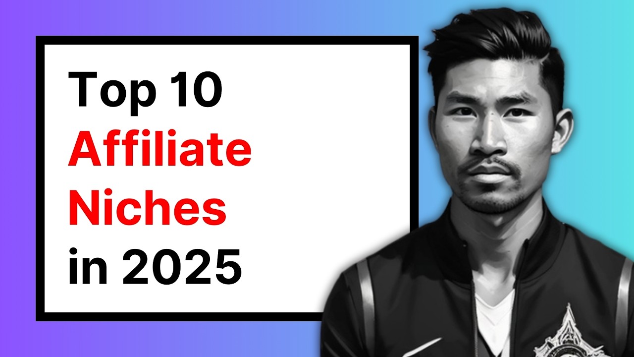 Top 10 BEST Affiliate Marketing Niches Ideas in 2025!