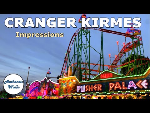 [4K] Cranger Kirmes 2023 Night Session | Scene Compilation | Herne, Germany