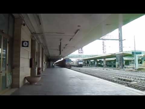 E656.039 sull' EXP 14176 Reggio Calabria Centrale - Lourdes, in partenza da Roma Ostiense