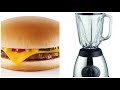 MCDONALDS CHEESEBURGER VERSUS BLENDER