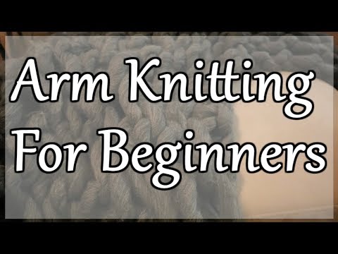 30 Minute Chunky Blanket | Arm Knitting for Beginners