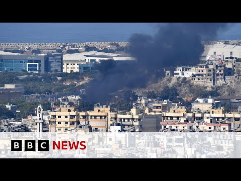Video | Israel strikes Lebanon's capital Beirut for first time in five days | BBC News