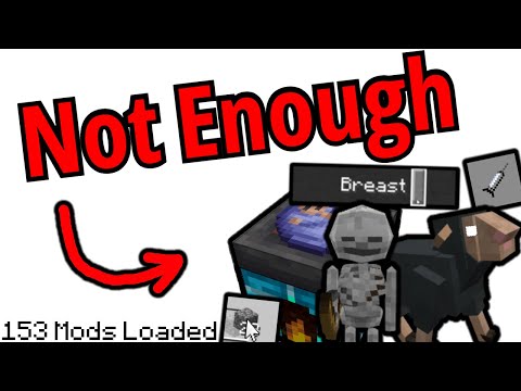 Making Minecraft 1000% Worse with too many Quality of Life Mods