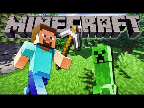 Joguei MINECRAFT pela PRIMEIRA vez!