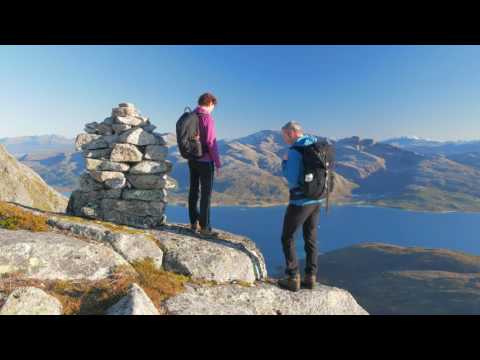 Fjelltur Strandtinden 1076 moh - (Tjeldsundet / Lødingen / Hinnøya) - 2016.10.16 - 4k