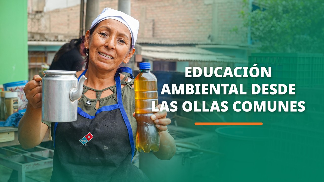 ADRA PERÚ y el reciclaje de aceite usado: una acción que cuida el medio ambiente