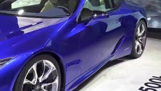 Lexus LC500h First Look -  Geneva Motor Show 2016
