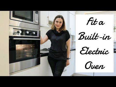 Installing a Single Built in Electric Oven