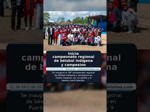 Inicia campeonato regional de béisbol indígena y campesino