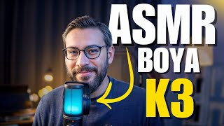 Boya K3 ASMR Mic Unboxing & Review: Best Budget Microphone for Beginners!