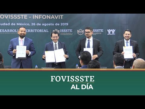 Firma del convenio de colaboración FOVISSSTE - INFONAVIT | Fondo de la ...