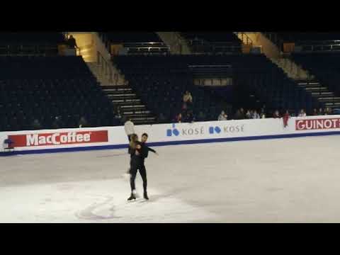 Gabriella Papadakis - Guillaume Cizeron Gala practice European championship 2019