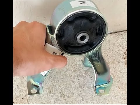 How to replace the rear engine mount on a Mitsubishi Lancer 02-06