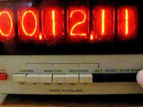 Digital Nixie clock C553 MERATRONIK