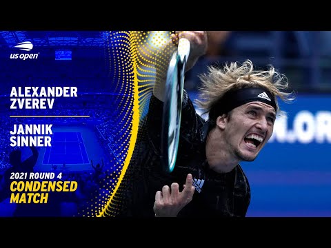 Alexander Zverev vs. Jannik Sinner Condensed Match | 2021 US Open Round 4