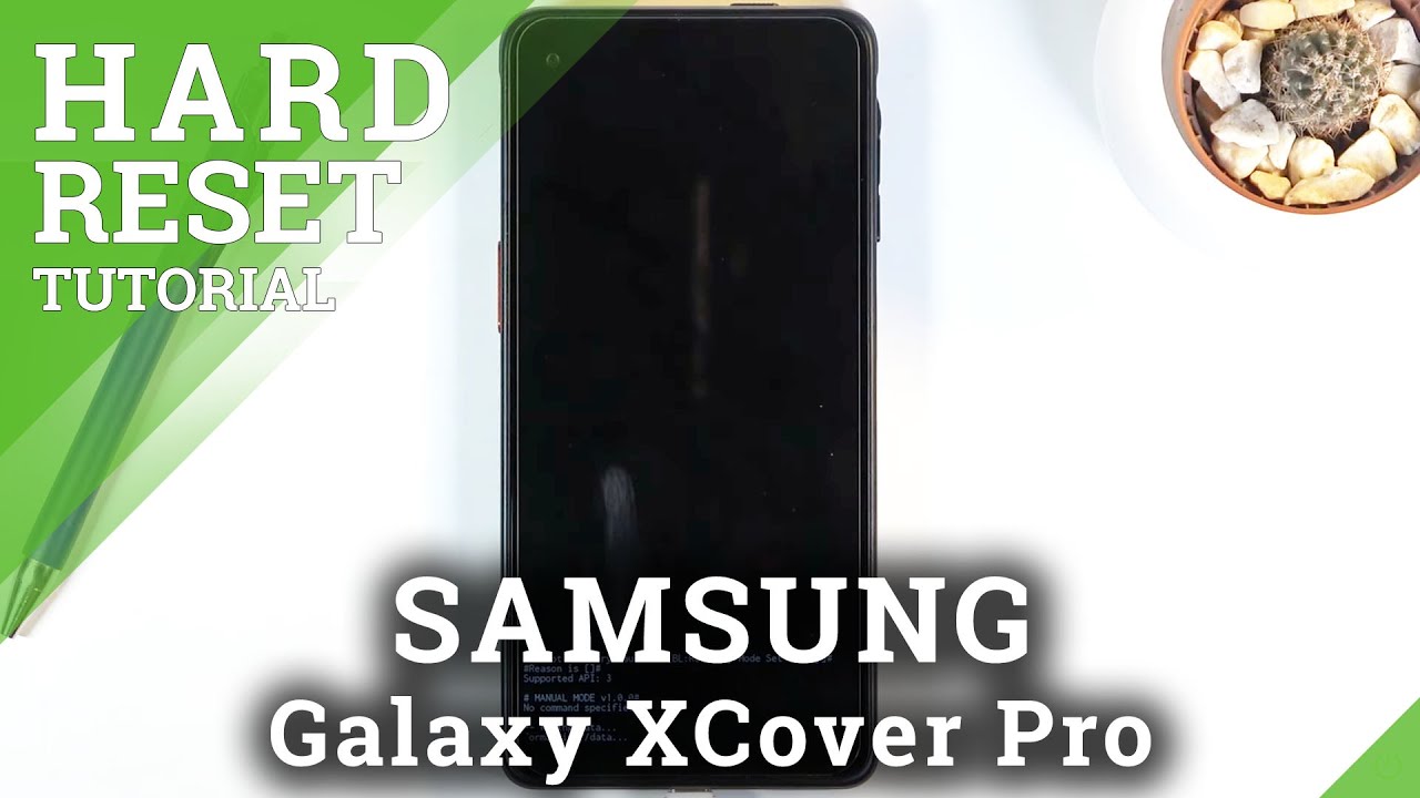 How to Hard Reset Samsung Galaxy XCover Pro via Recovery Mode - Bypass Forgotten Pattern