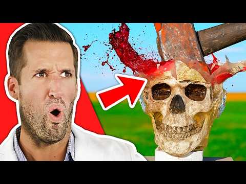 ER Doctor REACTS to Deadliest Ballistic Dummy Tests #3