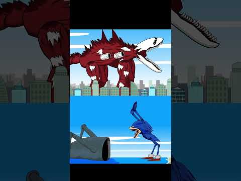 Sea Eater VS Shin Sonic Tapes VS Infected Sky Monsters