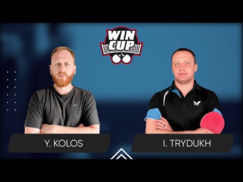 13:00 Yurii Kolos - Ihor Trydukh West 3 WIN CUP 15.04.2024 | TABLE TENNIS WINCUP